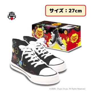 【H黒×27cm】チュッパチャプス スニーカー
