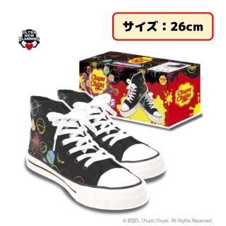 【G黒×26cm】チュッパチャプス スニーカー