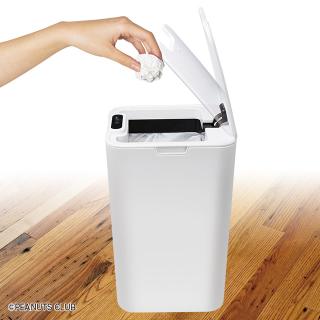 【Bホワイト】自動開閉センサー式ダストボックス5