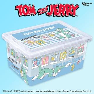 【トムとジェリー】【Aブルー】トムとジェリー クリアコンテナBOX Ver.2