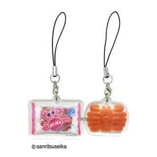 【Aかにぱん(ノーマル)】カニパン ニコリルストラップ