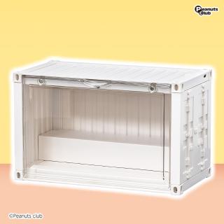 【Aホワイト】LEDライト付きフィギュアディスプレイコンテナBOX 2