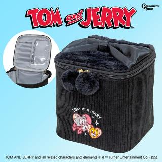【トムとジェリー】【Aブラック】トムとジェリー バニティバッグウィンターVer.4