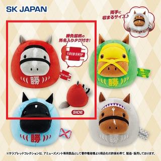【サラブレッドコレクション】【Aゴールドシップ】サラブレッドコレクション だるまぬいぐるみ