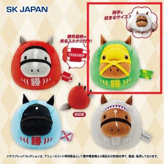 【サラブレッドコレクション】【Cウシュバテソーロ】サラブレッドコレクション だるまぬいぐるみ