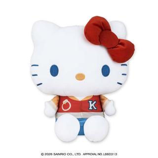 【サンリオ】【Aハローキティ】サンリオキャラクターズ グレイッシュハングアウトドールBIGタイプ1