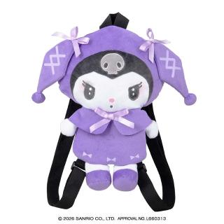 【サンリオ】【Bクロミ】マイメロディ・クロミ 月夜のメロクロぬいぐるみリュック3