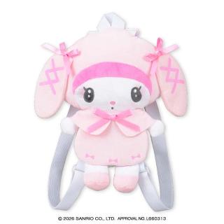 【サンリオ】【Aマイメロディ】マイメロディ・クロミ 月夜のメロクロぬいぐるみリュック3