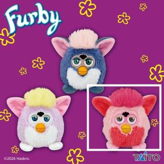 【ファービー】【Cピンクフラミンゴ】ファービー レトロファービー ぬいぐるみマスコット スプリング＆エレファント＆ピンクフラミンゴ