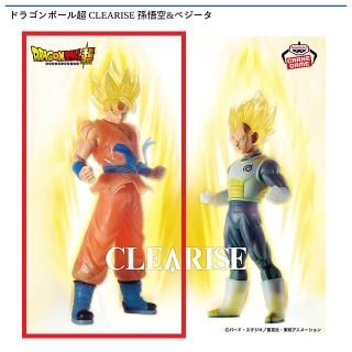 【ドラゴンボール】【A孫悟空】ドラゴンボール超 CLEARISE 孫悟空&ベジータ