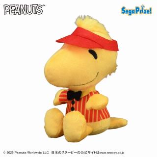 【スヌーピー】【Cウッドストック】SNOOPY（TM）ぬいぐるみ ～バーガーショップ～（EX）