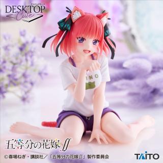 【五等分の花嫁】【中野二乃】五等分の花嫁∬ Desktop Cute フィギュア 中野二乃～描き下ろしCat room wear ver.～