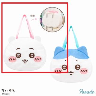 【ちいかわ】【Aちいかわ】ちいかわ おかおBIGボストンバッグ①