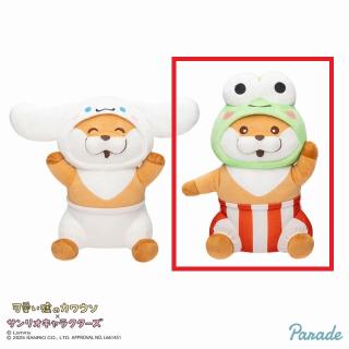 【サンリオ】【Bカワウソ×けろけろけろっぴ】可愛い嘘のカワウソ×サンリオキャラクターズ BIGぬいぐるみ③