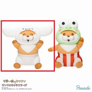 【サンリオ】【Aカワウソ×シナモロール】可愛い嘘のカワウソ×サンリオキャラクターズ BIGぬいぐるみ③