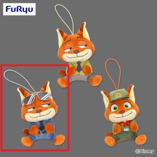 【ディズニー】【B警察(サングラス)】ズートピア WE LOVE YOU! -Nick Wilde- こてっとぺったんミニ マスコット