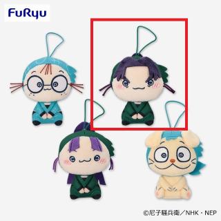 【忍たま乱太郎】【B潮江文次郎】忍たま乱太郎 もちぴこマスコット 第一弾