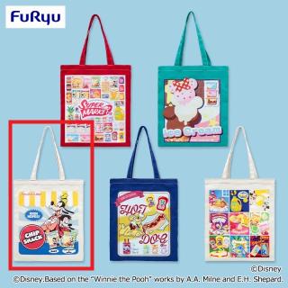 【ディズニー】【Cベージュ01】ディズニーキャラクター Pop Pop Supermarket！ トートバッグ