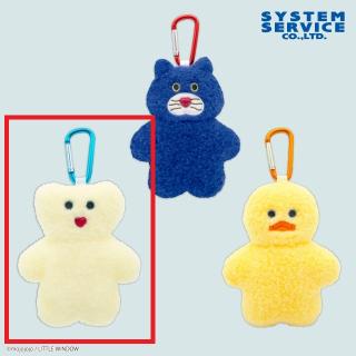 【mojojojo】【B:Cherry on top】mojojojo カラビナ付きぬいぐるみポーチ