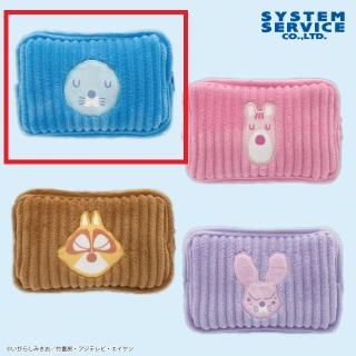 【ぼのぼの】【Aぼのぼの】ぼのぼの アップリケコーデュロイポーチ