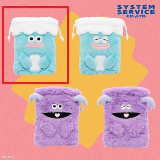 【ホイッピ&ラッピ】【Aホイッピ(目開け)】ホイッピ＆ラッピ ふわふわ巾着