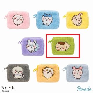 【ちいかわ】【Eくりまんじゅう】ちいかわ ふわふわミニポーチ