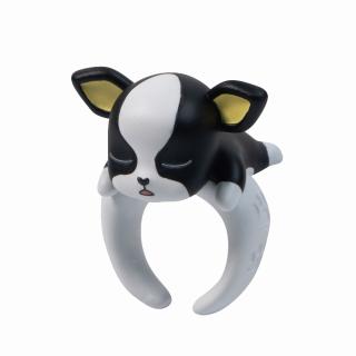 【ジョジョの奇妙な冒険】【イギーC(後期/目閉じ)】ジョジョの奇妙な冒険 スターダストクルセイダース ちょこのりング～イギー～