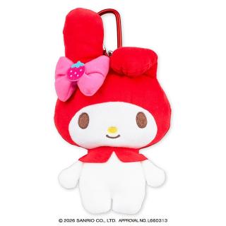 【サンリオ】【Bマイメロディ】サンリオキャラクターズ いちごがま口ポーチ