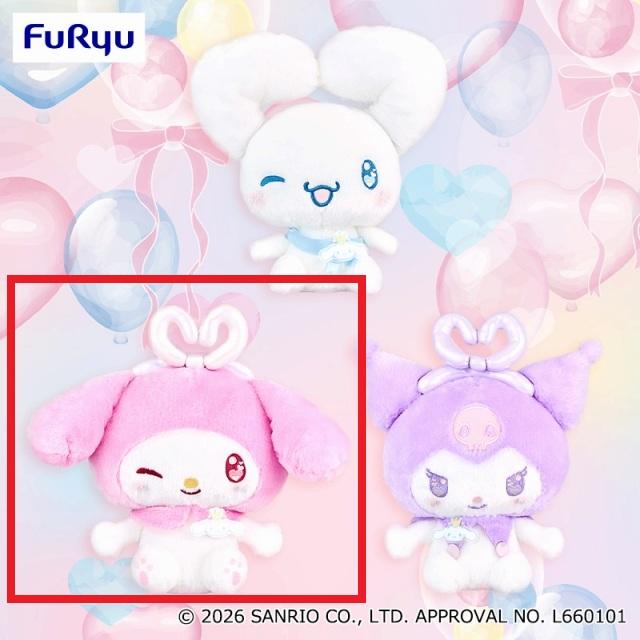 サンリオ】【Bマイメロディ】サンリオキャラクターズ ぷんわりハート