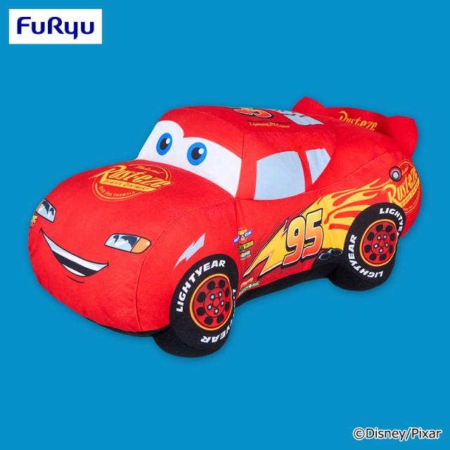 ディズニー】ライトニング・マックィーン V-BIGぬいぐるみ | クレーン