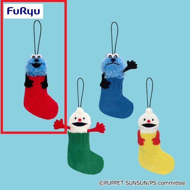 パペットスンスン】【Aレッド】パペットスンスン すっぽりソックス