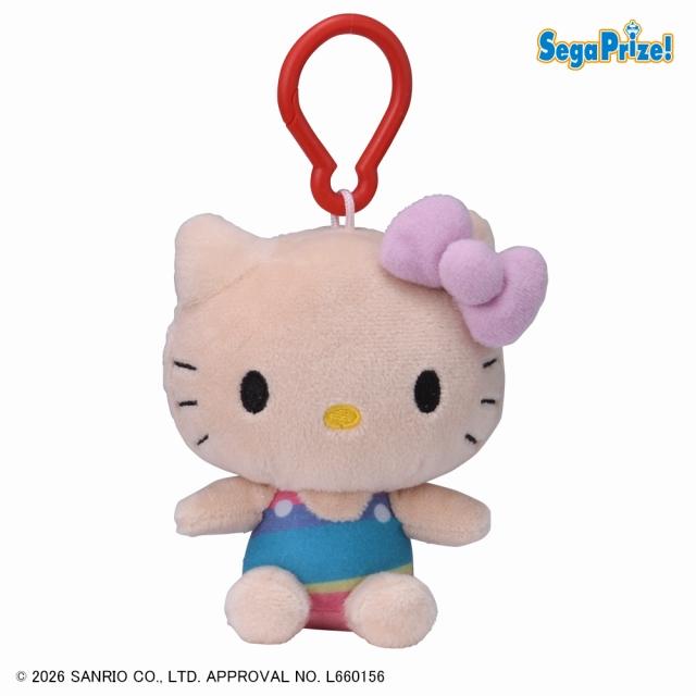サンリオ】【B日焼け】ハローキティ カラビナ付マスコット Vol.2