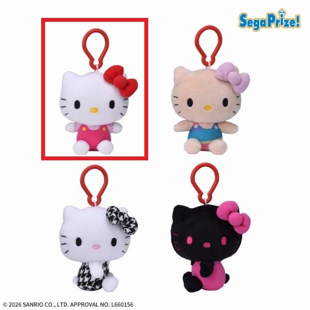 激レア☆ハローキティ☆坊っちゃん＆マドンナ☆いよてつ百貨店限定☆2002 サンリオ】【Aノーマル】ハローキティ カラビナ付マスコット Vol.2
