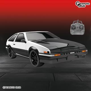【TOYOTA】【B:WHITE(Carbon bonnet)】RC TOYOTA スプリンタートレノ(3224)