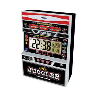 ジャグラークロック、パチスロ必勝ガイド特製御守、ドラゴンボールカード２０枚セット ジャグラー】ジャグラー スロットクロック6 (ミスタージャグラー