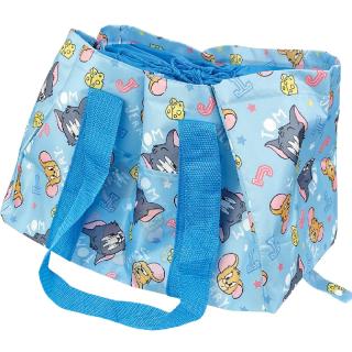 【トムとジェリー】【B:BLUE】TOM&JERRY 保冷レジかごバッグ(TJ-437)