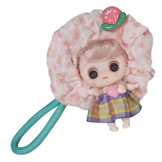 【Aカジュアル×パープル】おしゃまでかわいい！ミニドールガールKH