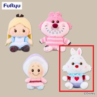 【ディズニー】【D白うさぎ】ふしぎの国のアリス ミルキーボア マスコット