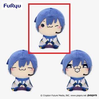 【初音ミク】【Aにっこり(片目閉じ)】KAITO もちぴこぬいぐるみーKAITOー