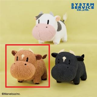 【牧場物語】【Bウシさん(茶)】牧場物語 もこもこウシさんぬいぐるみBIG