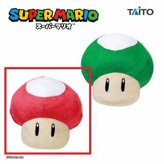 【スーパーマリオ】【A:スーパーキノコ】スーパーマリオ 特大サイズぬいぐるみ スーパーキノコ/1UPキノコ