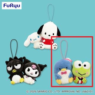 【サンリオ】【Cタキシードサム＆けろけろけろっぴ】サンリオキャラクターズ ペアマスコット