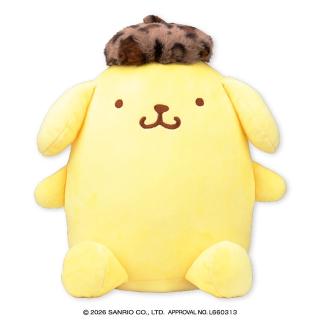 【サンリオ】【Bポムポムプリン】サンリオキャラクターズ ヒョウ柄ドールBIGタイプ2
