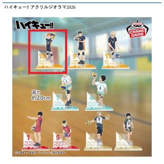 【ハイキュー!!】【A日向翔陽】ハイキュー!! アクリルジオラマ2026