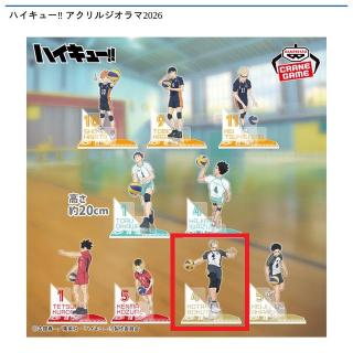 【ハイキュー!!】【H木兎光太郎】ハイキュー!! アクリルジオラマ2026