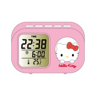 【サンリオ】【Aハローキティ】ハローキティ・クロミ ラバーマスコットクロック