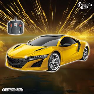 【HONDA】【Aイエロー】RC HONDA NSX (3268)