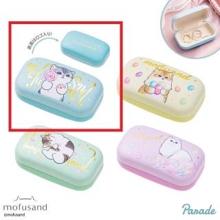 【mofusand】【Aブルー】mofusand スイーツにゃんなジュエリーミニケース