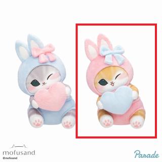 【mofusand】【Bピンク】mofusand うさにゃんBIGぬいぐるみ