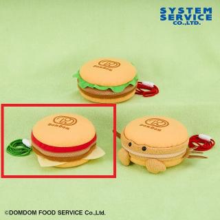 【ドムドムハンバーガー】【Bチーズバーガー】ドムドムハンバーガー ハンバーガー型ポシェット